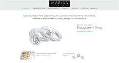 Desktop Screenshot of masicadiamonds.com